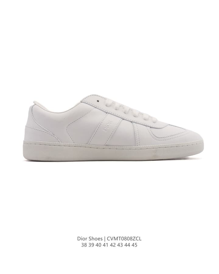 Dior Men's White Thick-Soled Sneakers – 25SS