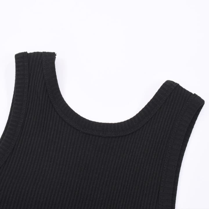 Loewe Classic Embroidered Tank Top – 2023SS in White