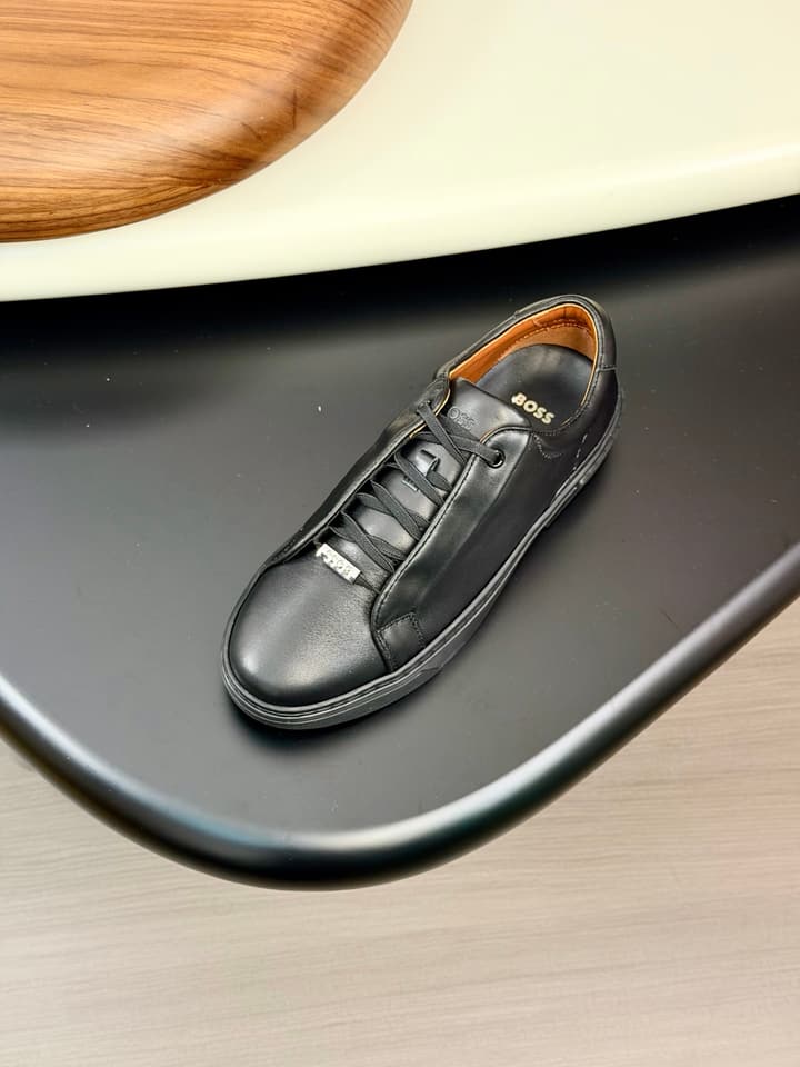 Boss Men's Casual Leather Sneakers
