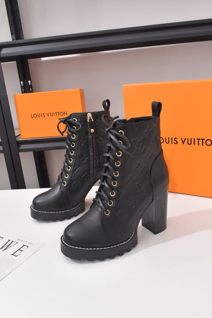 Louis Vuitton Classic High-Heeled Martin Boots