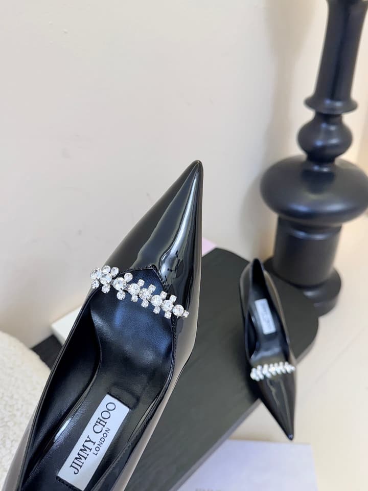 Jimmy Choo Patent Leather Pumps – 2025FW