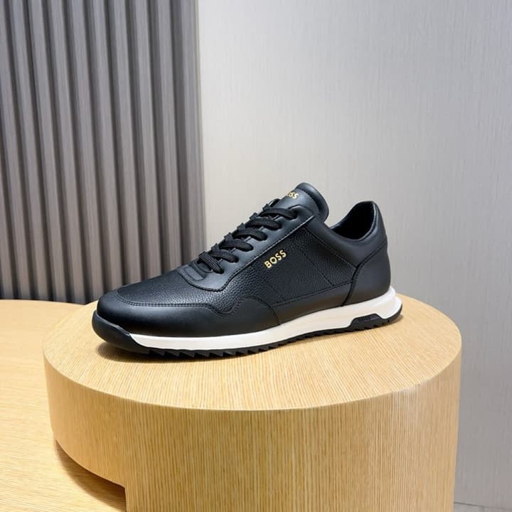 Boss Classic Driving Shoes in Black