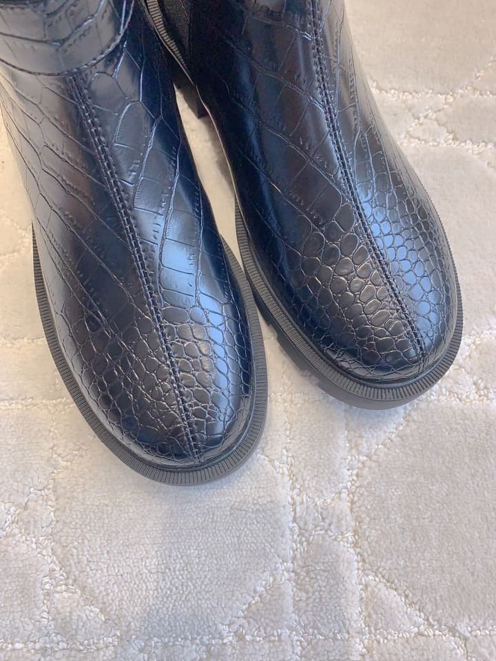 Christian Louboutin Chelsea Platform Ankle Boots