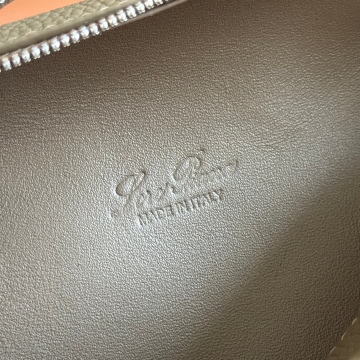 Loro Piana Extra Pocket L19 Crossbody Bag in Cream Gold Hardware