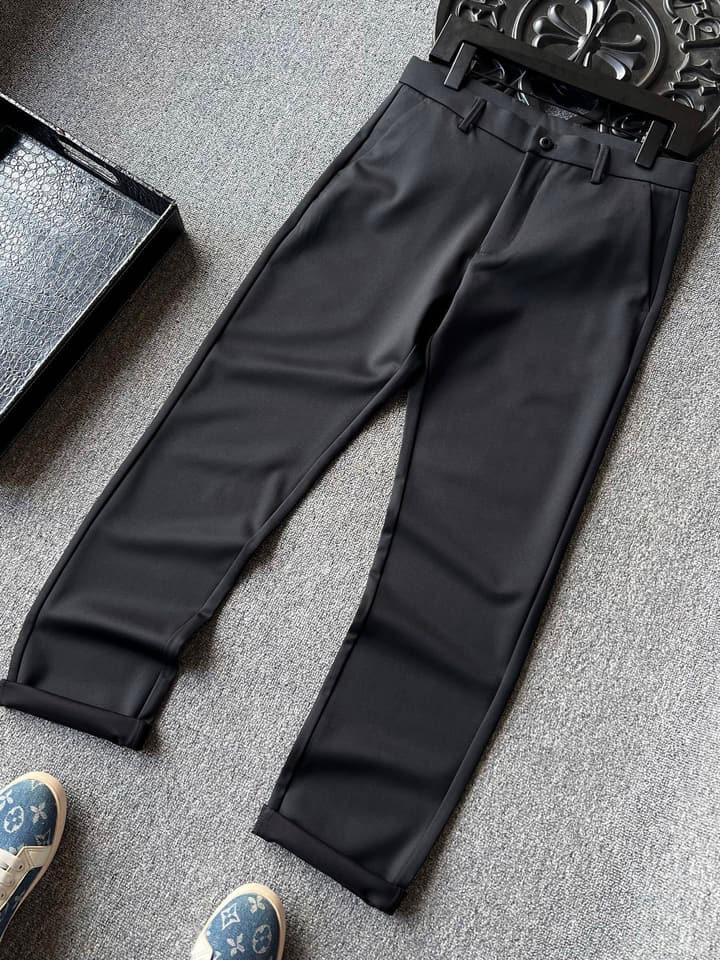 Zegna Business Casual Trousers in Dark Grey Business Casual
