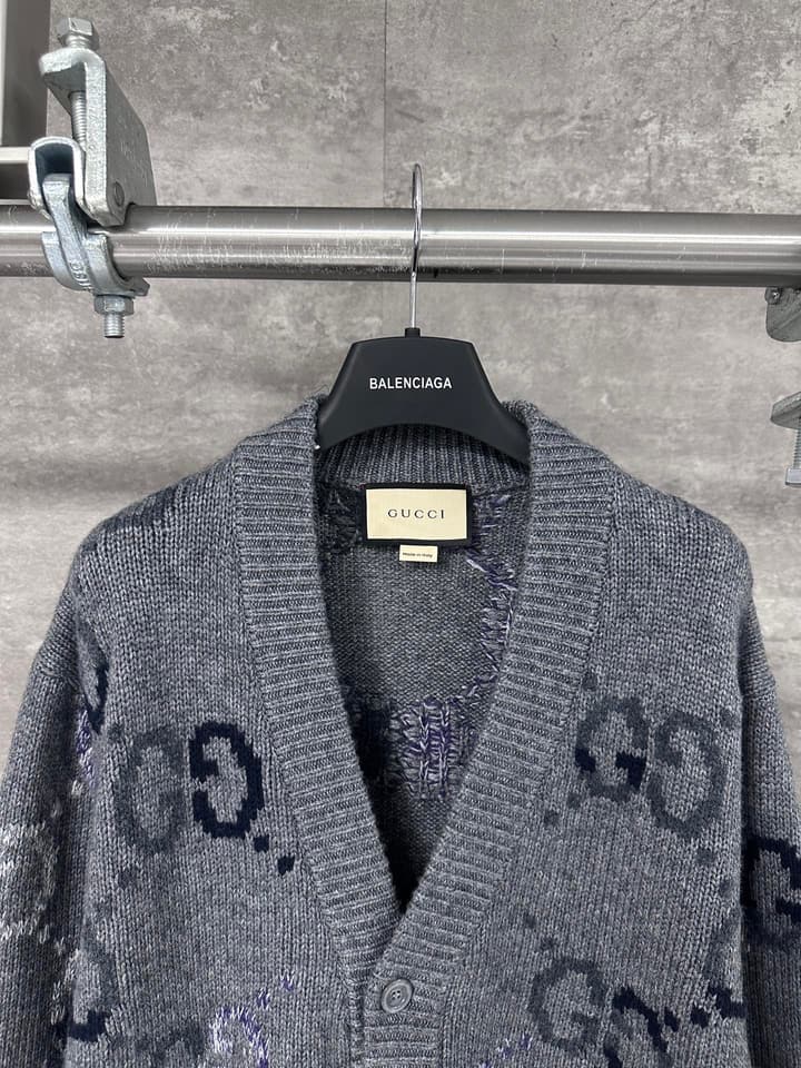 Gucci Gradient Knit Cardigan – 24FW