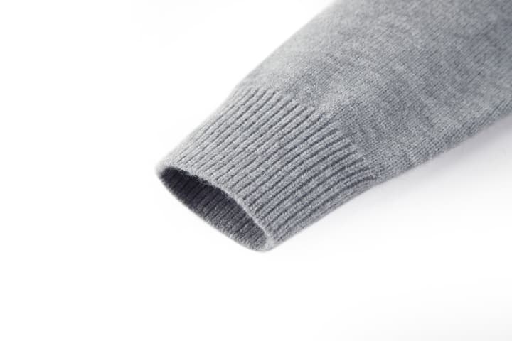 Celine Triomphe Embroidered Knit Sweater in Black