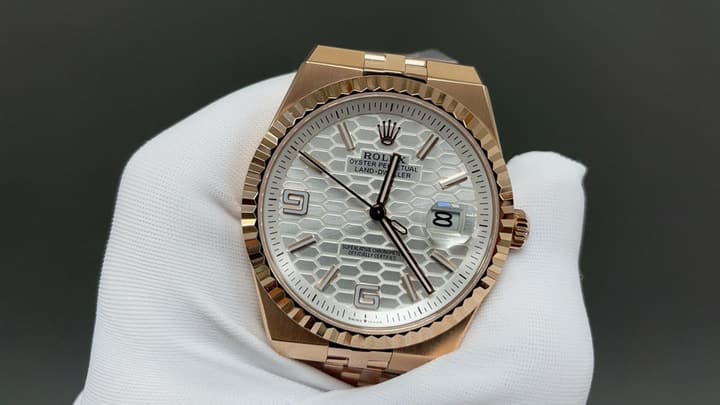Rolex Land-Dweller Mechanical Watch – 2025 Collection in Gold