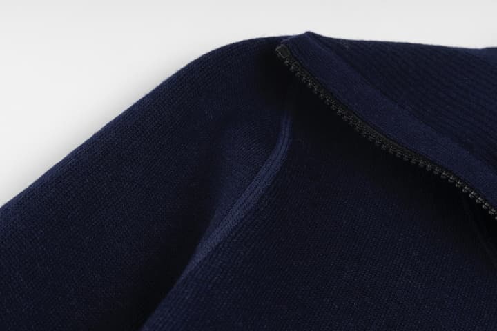 Dior Reversible Oblique Zipper Knit Cardigan – 25FW in Navy Blue