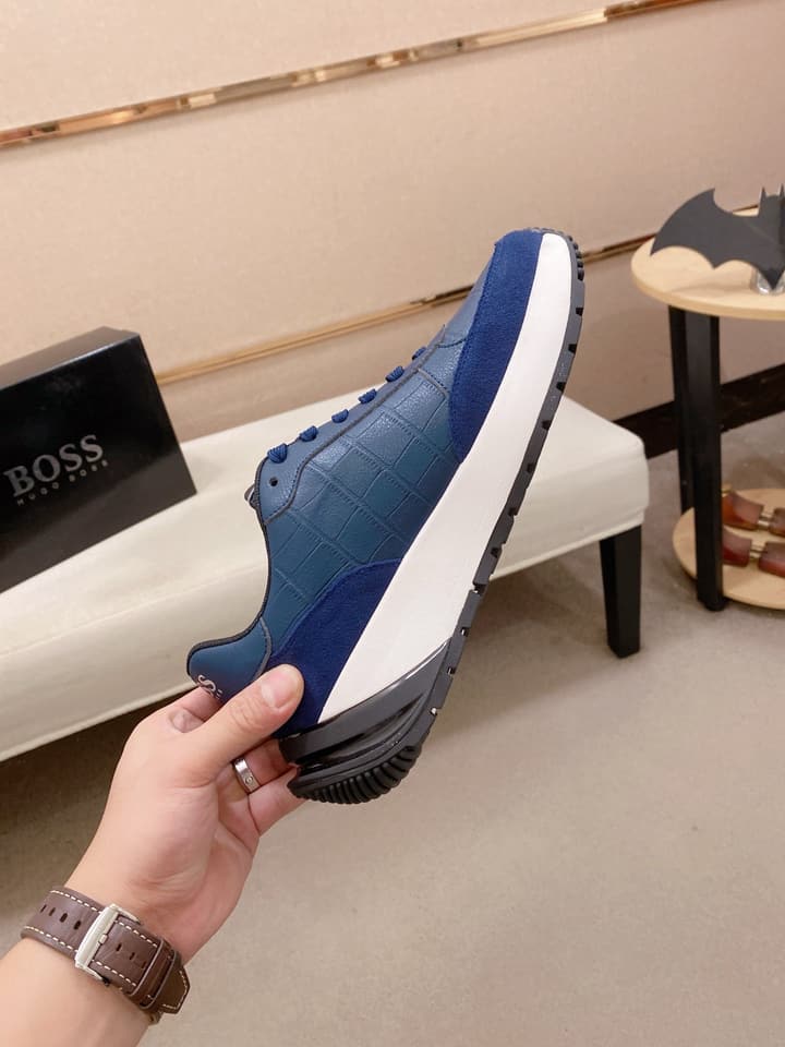 Boss Latest Casual Men's Sneakers in Dark Gray
