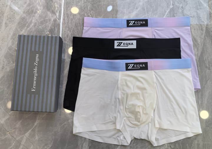 Zegna Seamless Ice Silk Underwear 3-Pack