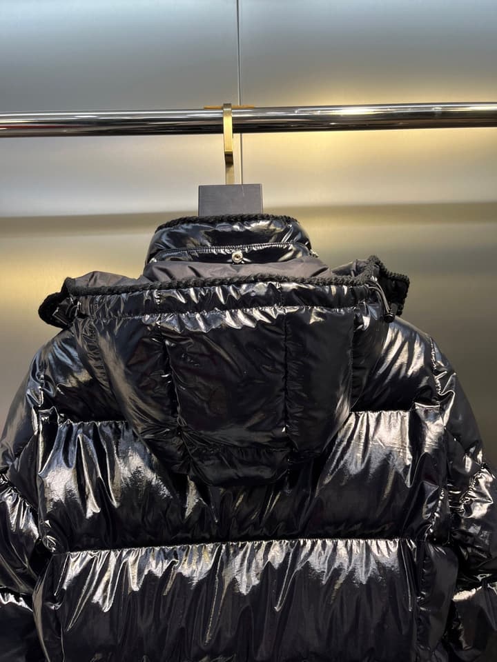 Moncler GLAREIN Hooded Down Jacket – 2025FW in Black