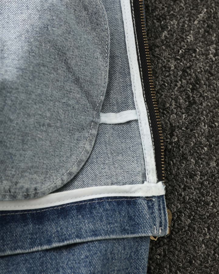 Ralph Lauren Washed Denim Jacket – 2025 Fall Collection in Classic Blue Denim