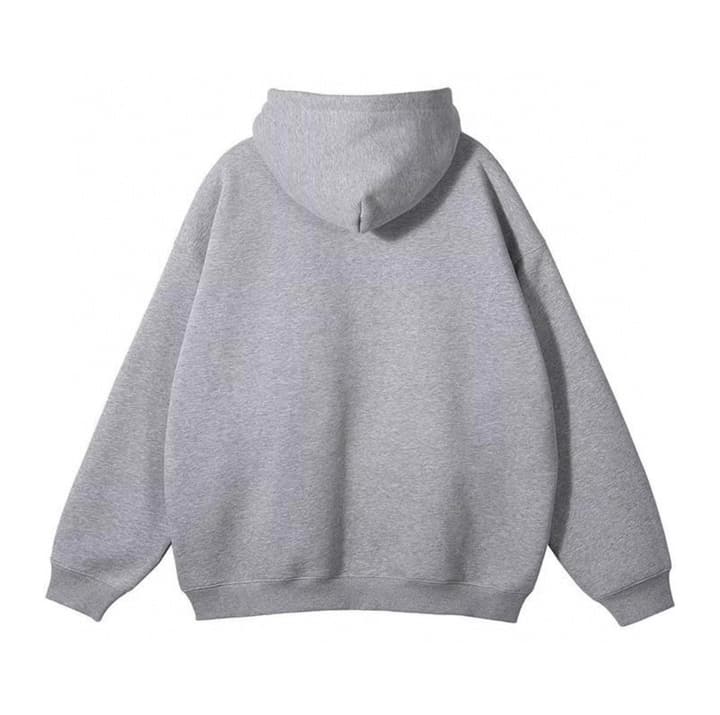 Loewe Hooded Zipper Sweatshirt in Black