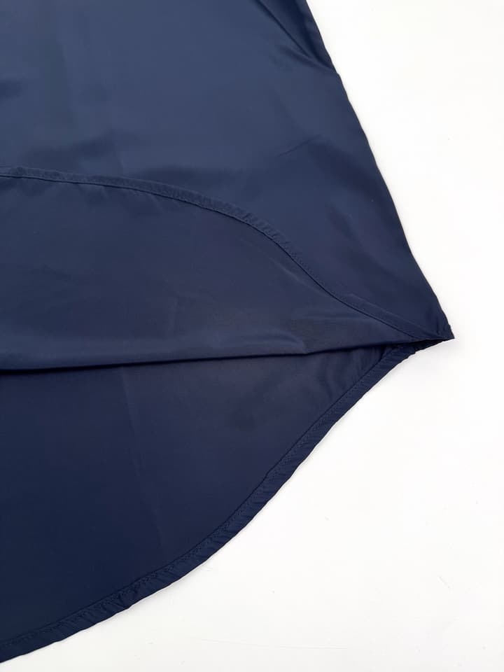 Prada Triangle Logo Re-Nylon Shirt in Deep Sea Blue