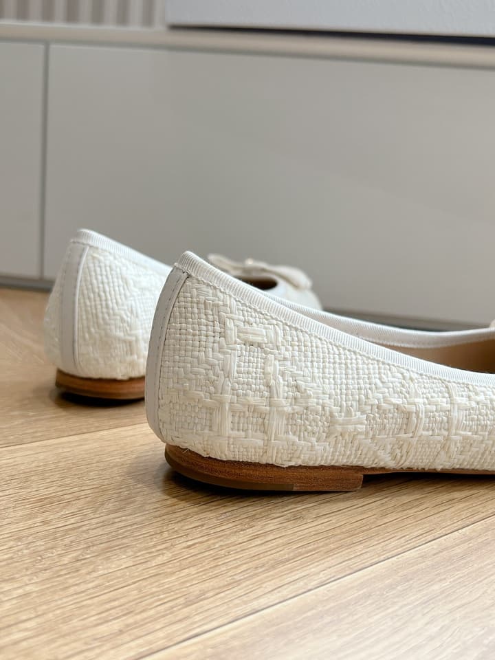 Dior Embroidered Leather Loafers – 2024 Spring Collection in Cream