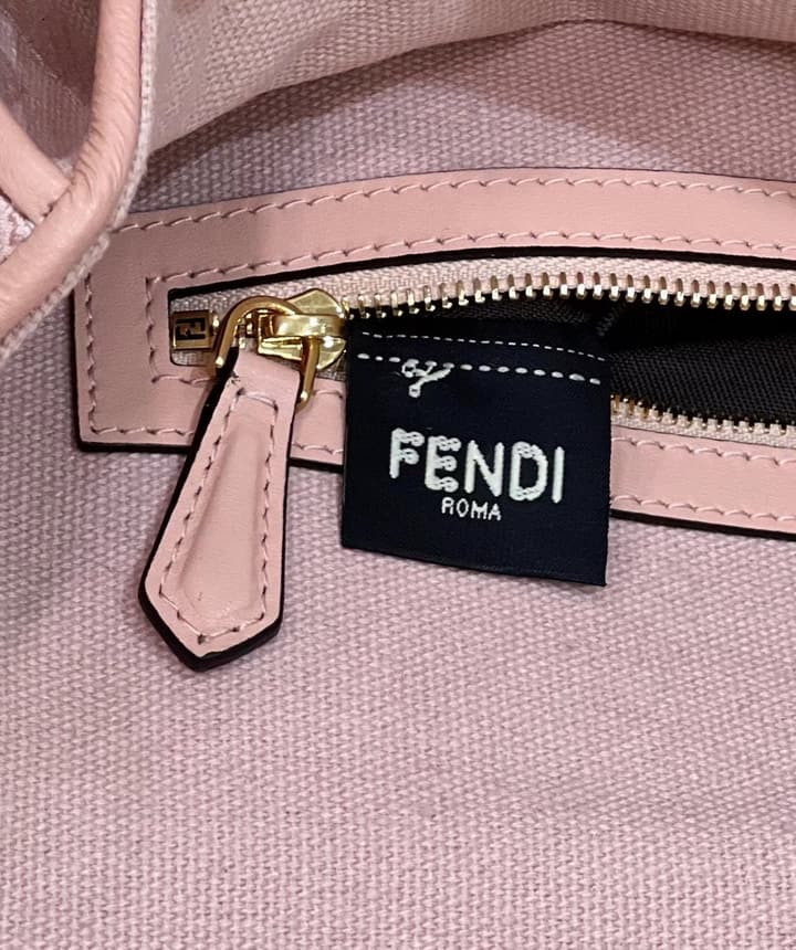 Fendi Classic Canvas Baguette Bag