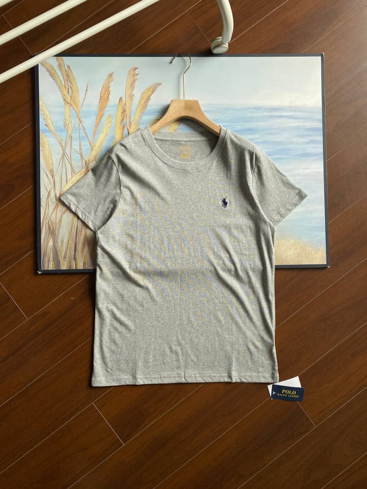 Ralph Lauren Pony Logo Crewneck T-Shirt in Black