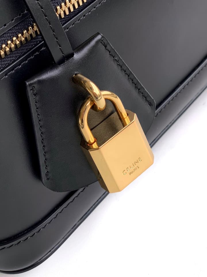Celine Vanity Box Bag in Black
