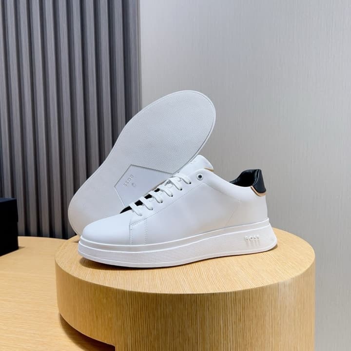 Boss Classic Driving Shoes in Black With Polished Toe