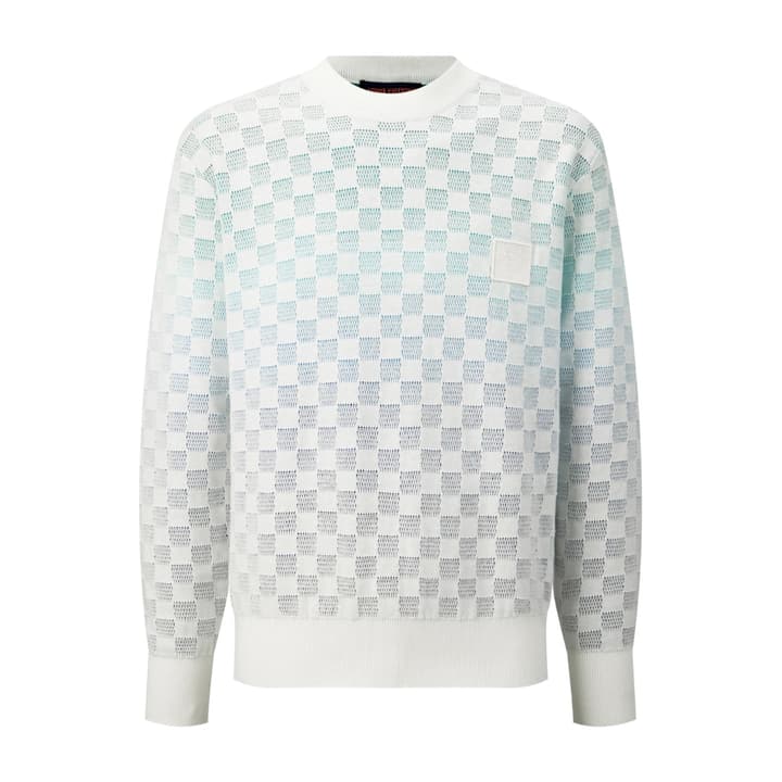 Louis Vuitton Damier Gradient Jacquard Sweater