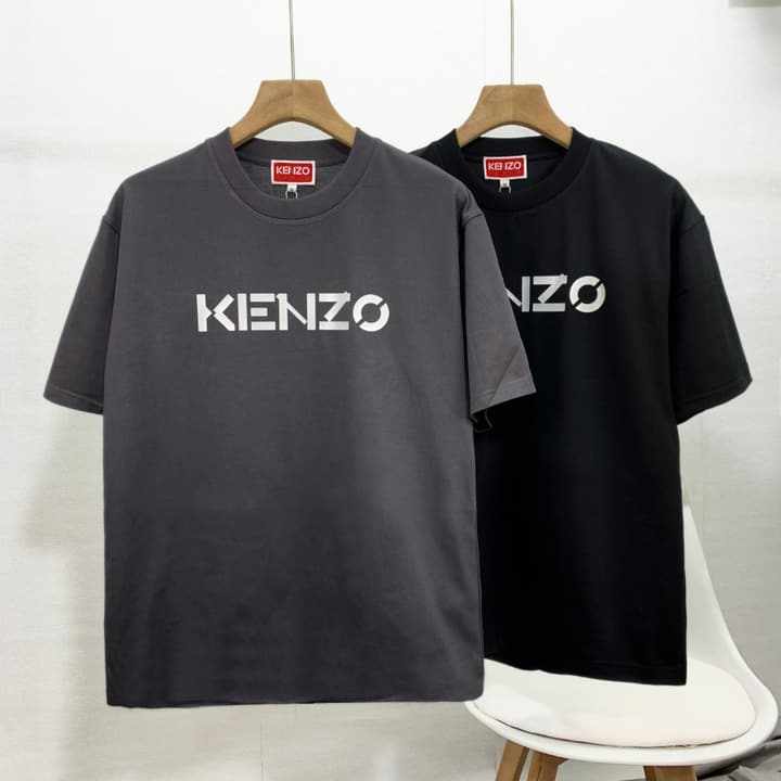 Kenzo Classic Crewneck T-Shirt – 2024 Collection in Classic Black