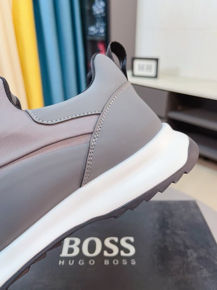 Boss Classic Suede and Waterproof Casual Sneakers