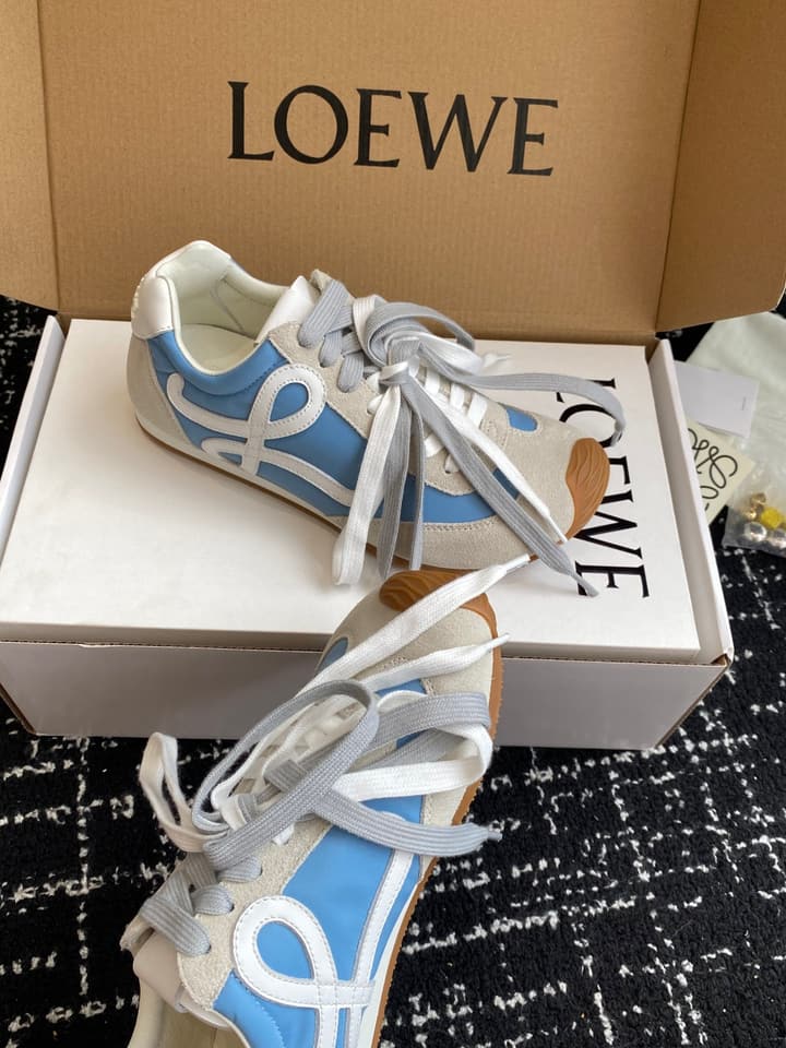 Loewe Ballet Runner Sneakers – 2025 Paris Fashion Week in Brown