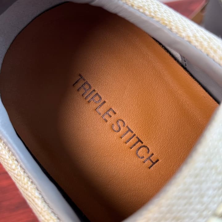 Zegna Triple Stitch Monte Canvas Sneakers