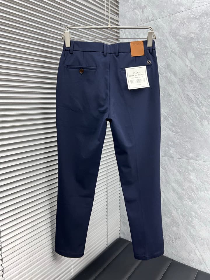 Zegna Custom Casual Trousers – 2025SS in Black