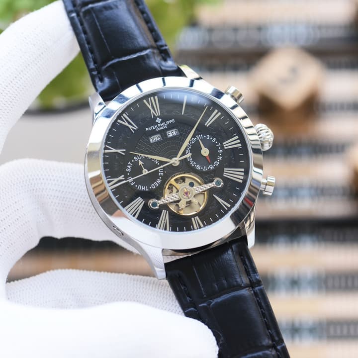 Patek Philippe Men's Automatic Tourbillon Watch – New Collection