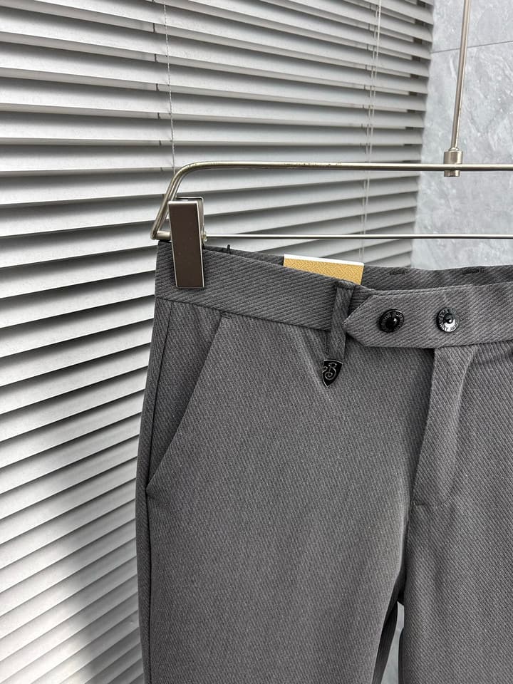 Burberry Tailored Casual Trousers – 2025SS in Camel Brown