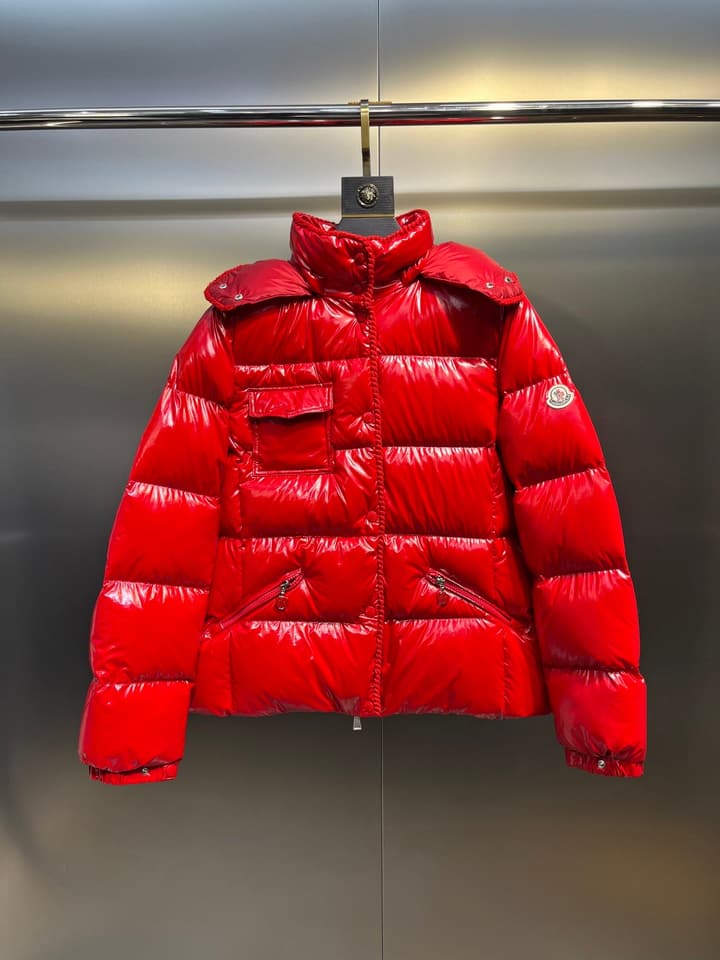 Moncler GLAREIN Hooded Down Jacket – 2025FW in Black