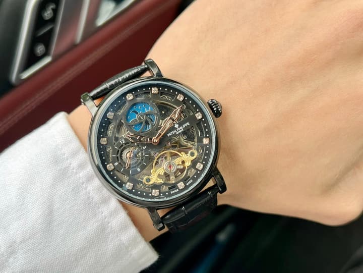 Patek Philippe Men's Automatic Skeleton Watch