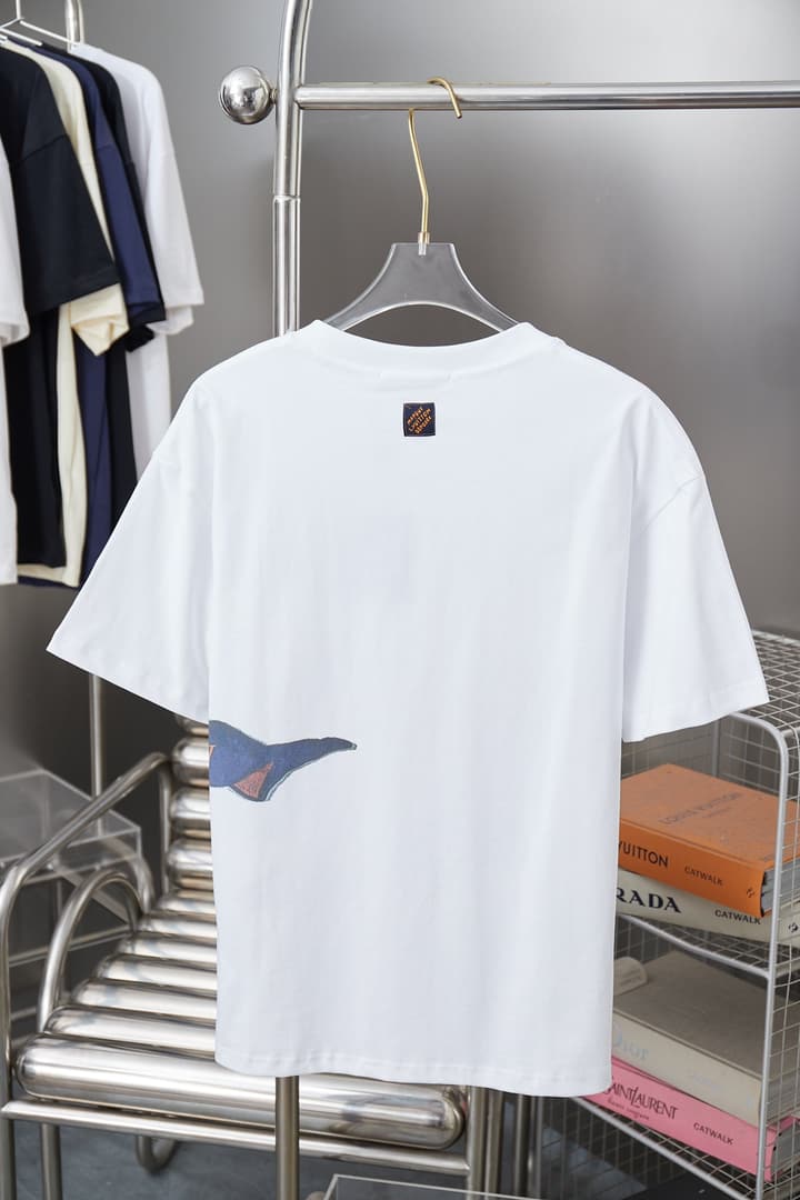 Louis Vuitton Digital Flag T-Shirt – 26SS Early Spring Collection in White