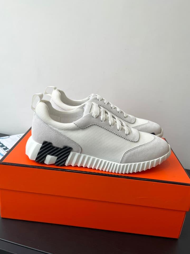 Hermès Classic Couple's Casual Sneakers in Black