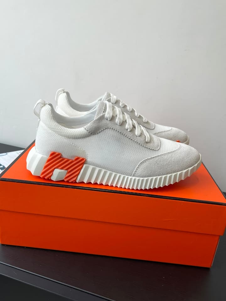 Hermès Classic Couple's Casual Sneakers in Black
