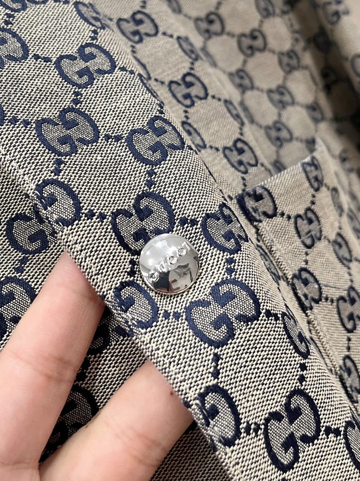 Gucci Double G Jacquard Multi-Pocket Lapel Jacket – 24FW