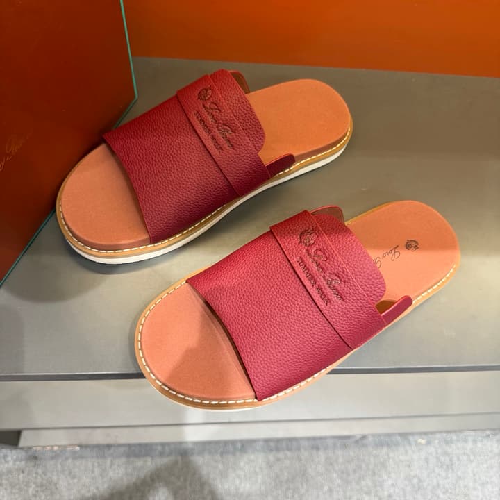 Loro Piana Summer Walk Crisscross Mules