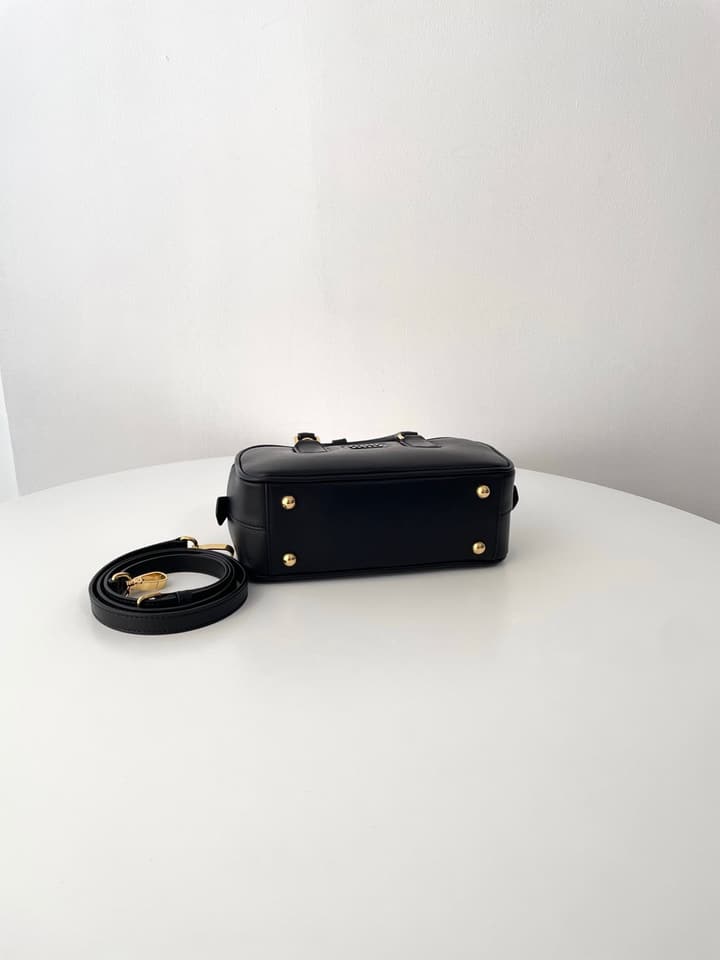 Miu Miu Bowling Bag in Black
