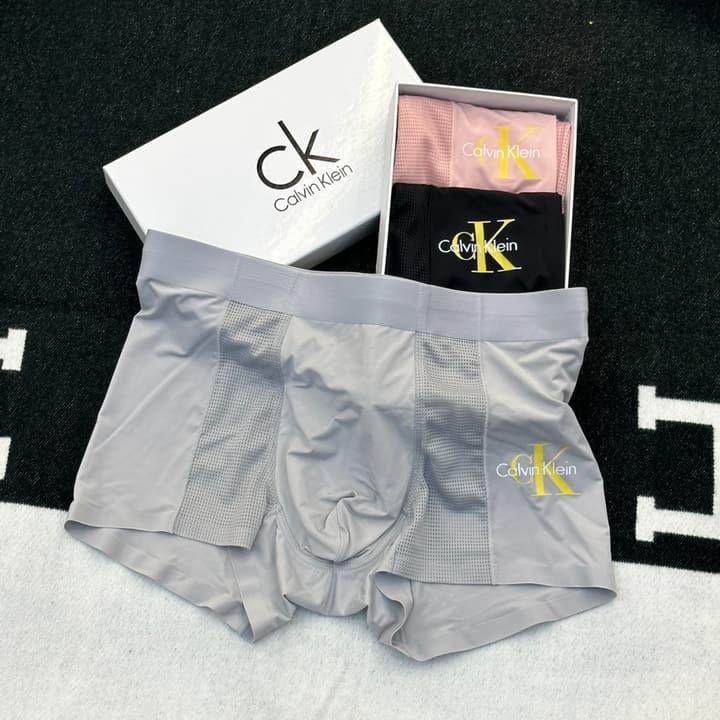 Calvin Klein Seamless Ice Silk Boxer Briefs Set