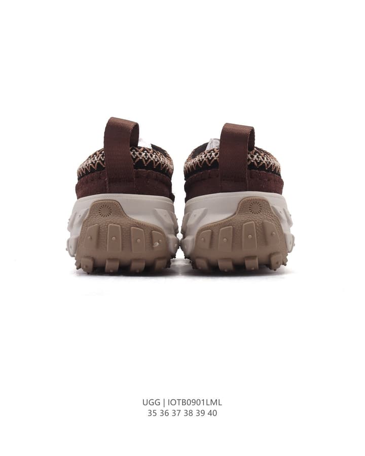UGG Tire Sole Cotton Slippers Snow Boots in White