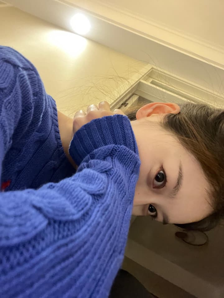 Ralph Lauren Classic Cable Knit Sweater in Royal Blue Cable Knit