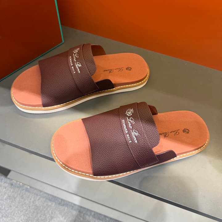 Loro Piana Summer Walk Crisscross Mules