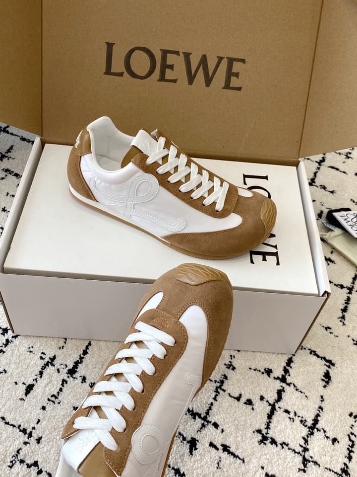 Loewe Ballet Runner Sneakers in Charcoal Grey
