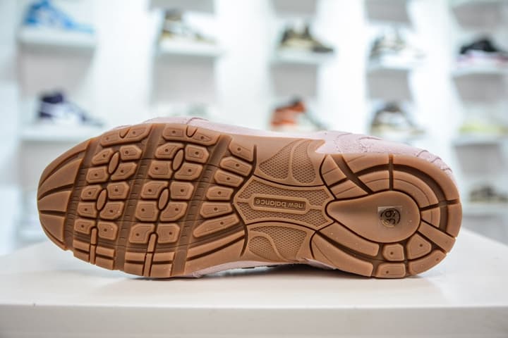 Miu Miu x New Balance 530 SL Distressed Sneakers in Beige