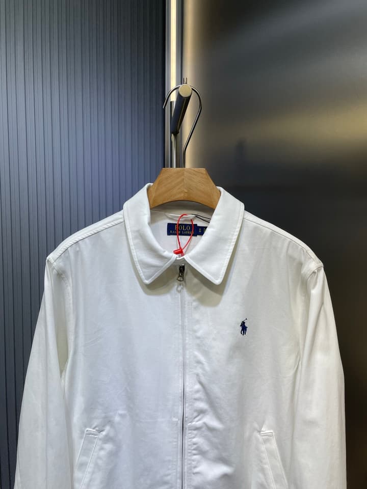 Ralph Lauren Embroidered Zipper Bomber Jacket