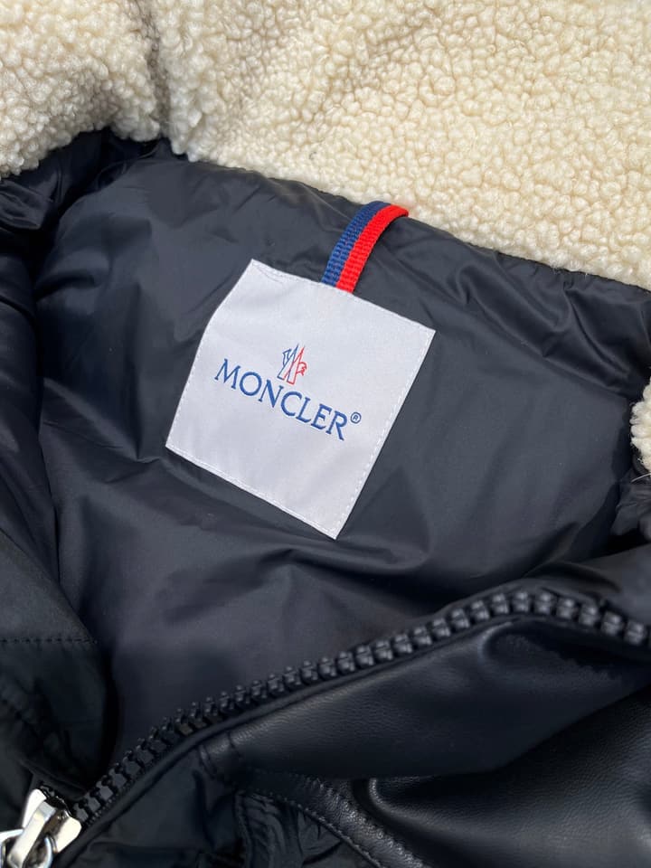 Moncler Unisex Down Jacket in Gold