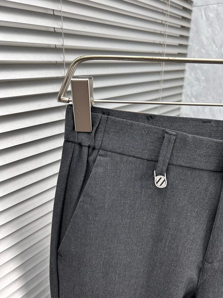 Zegna Custom Casual Trousers – 2025SS in Black