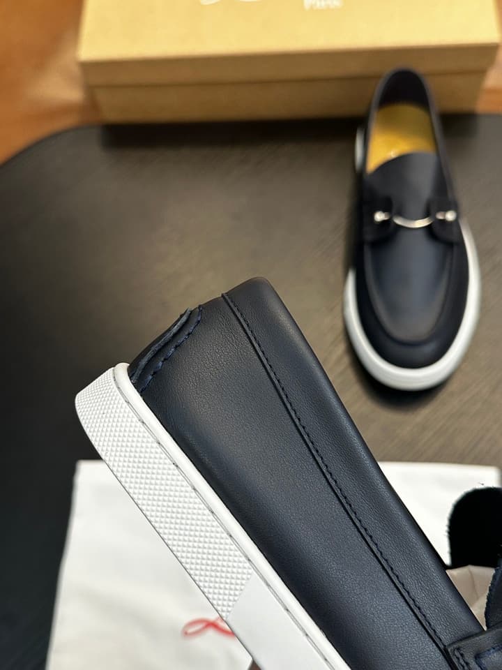 Christian Louboutin Men's Casual Sneakers in All White